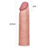 Add 1 pleasure x tender penis sleeve flesh
